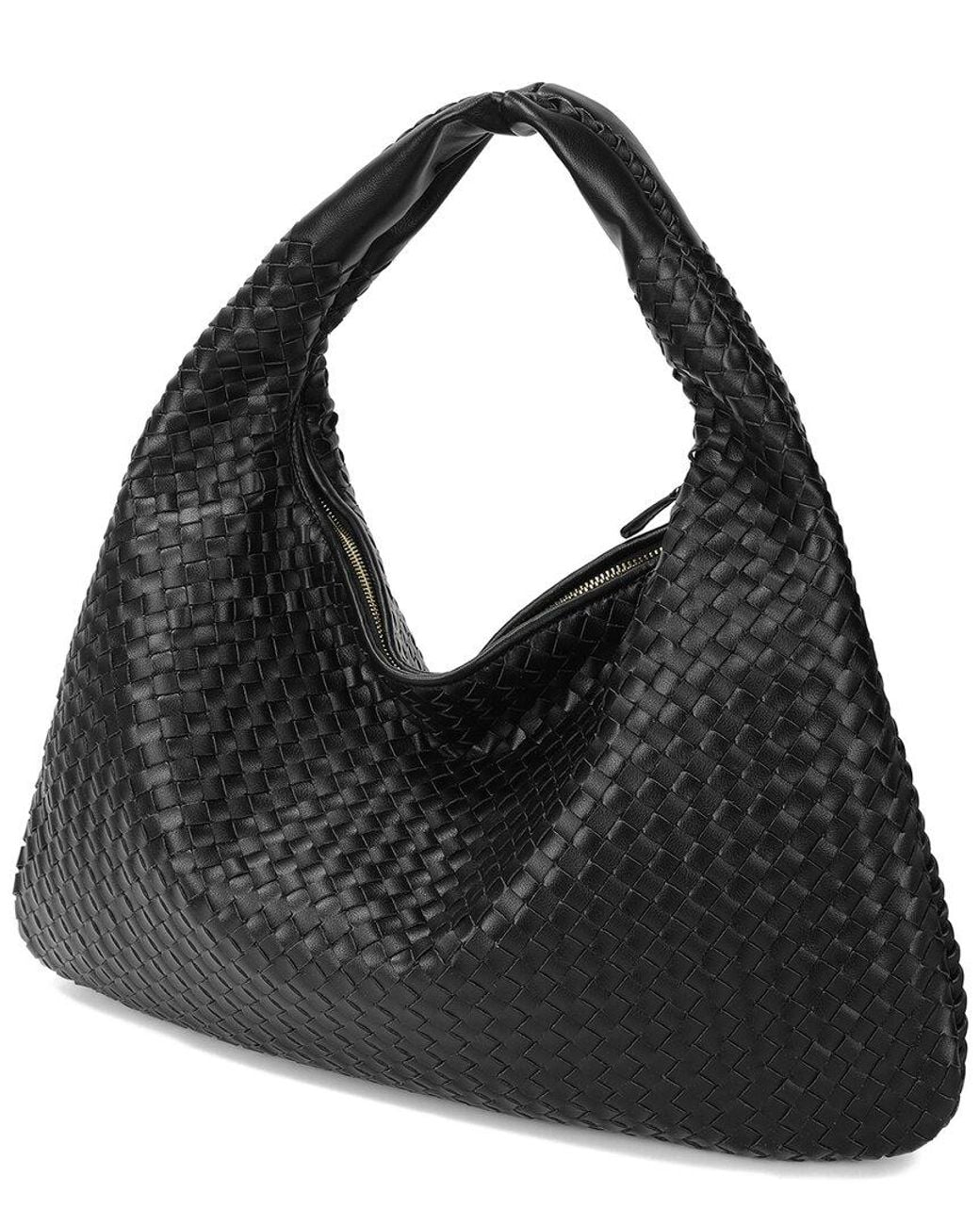 Tiffany & Fred Paris Black Leather Tote