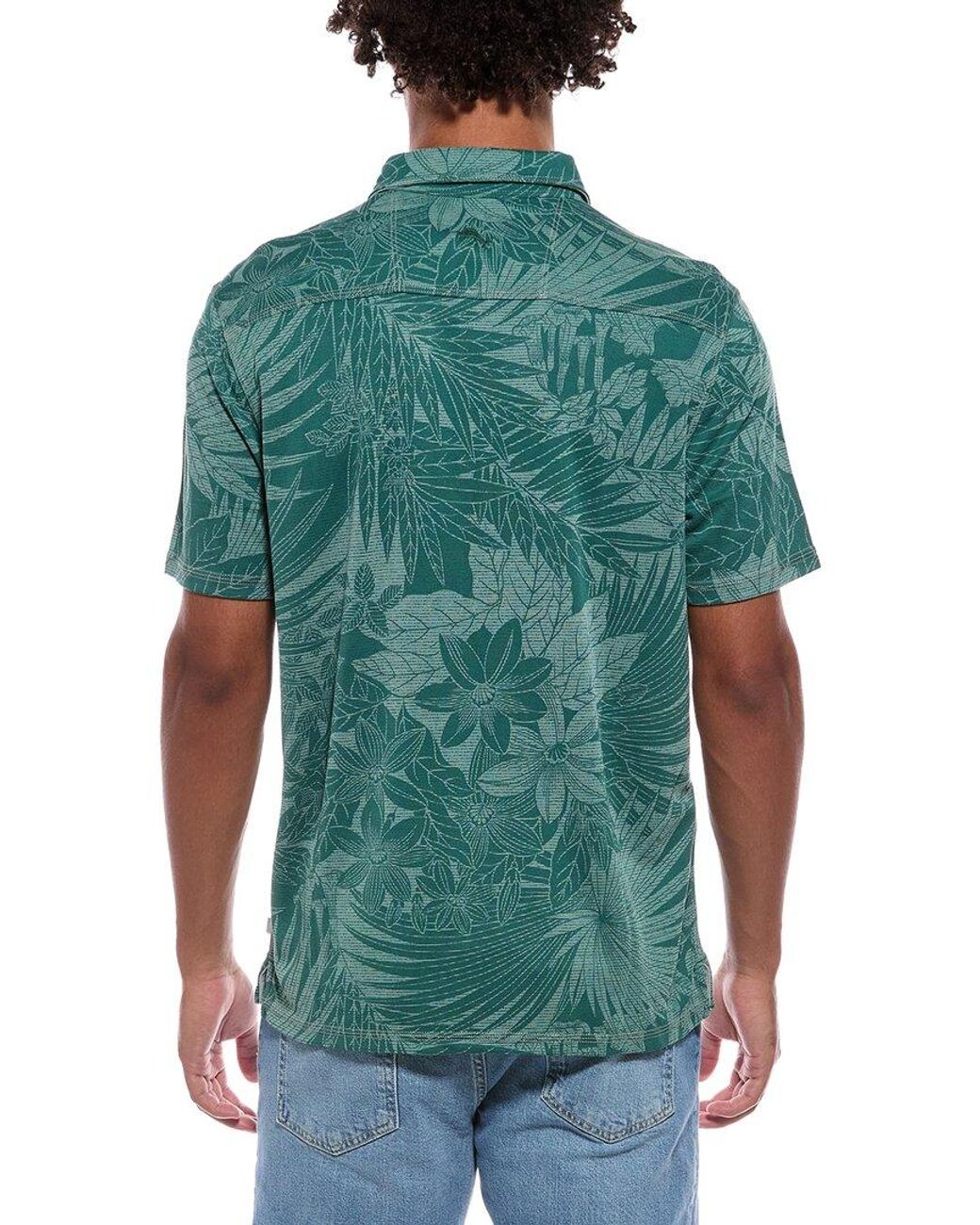 Tommy Bahama Green Sport Santiago Paradise Polo Shirt for men