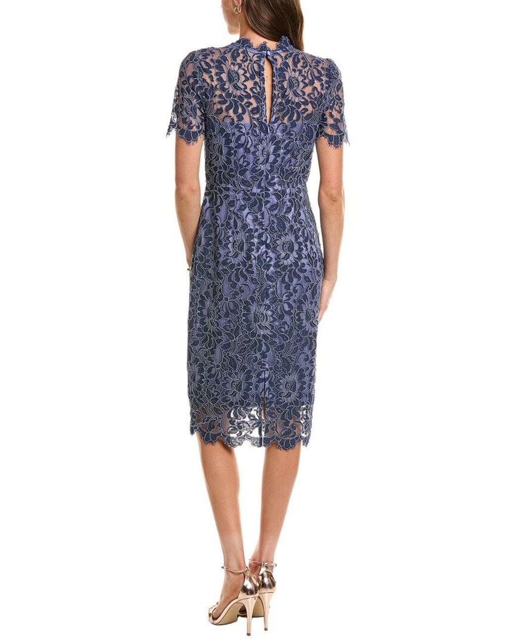 Eliza J Blue Sheath Dress