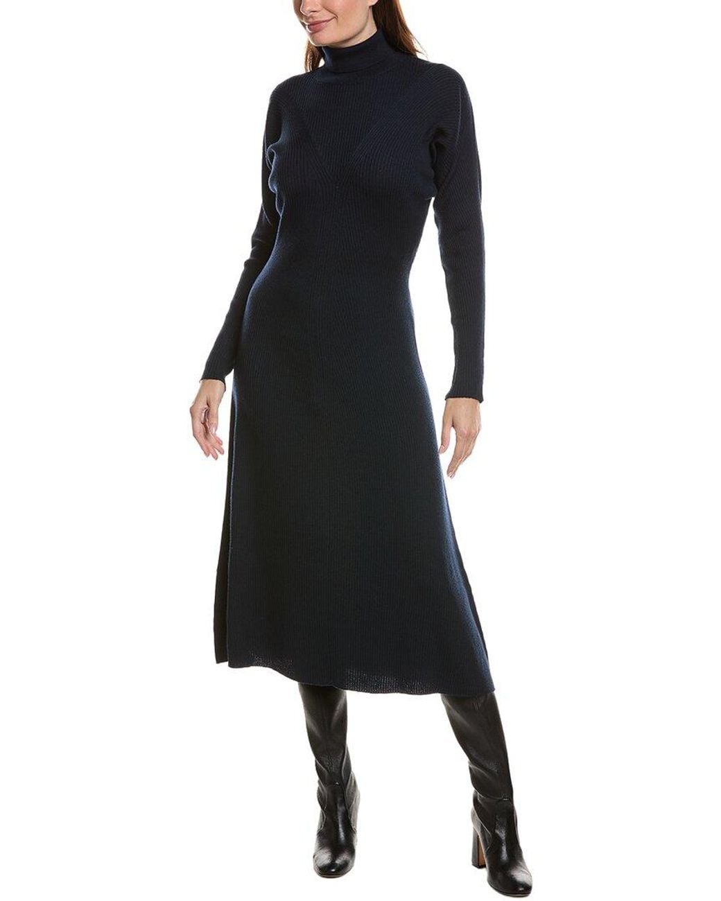 Boss Black Forbini Wool Sweaterdress