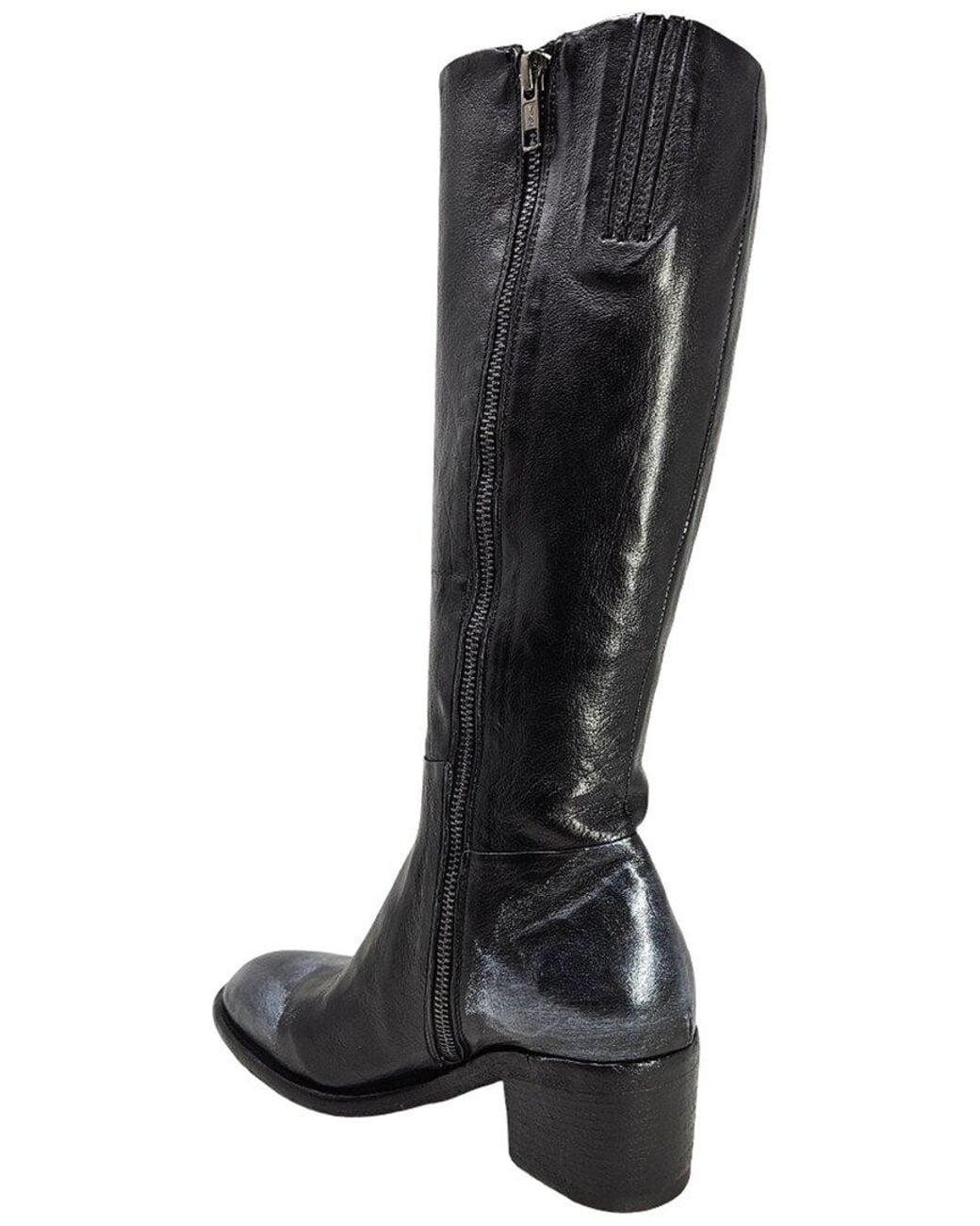 Madison Maison Black Leather Boot