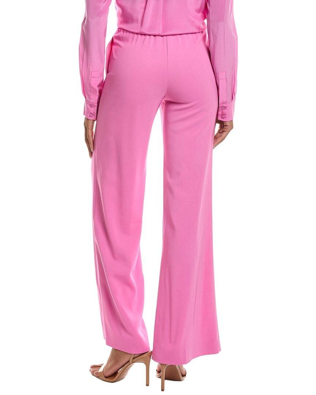 Diane von Furstenberg Pink Alexander Pant