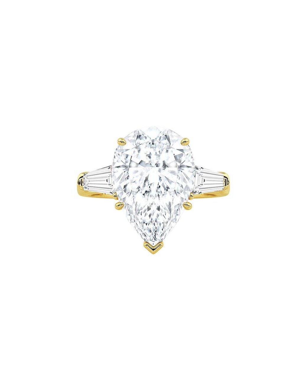 Lab Grown Diamonds White 14K 6.50 Ct. Tw. Lab-Grown Diamond Ring