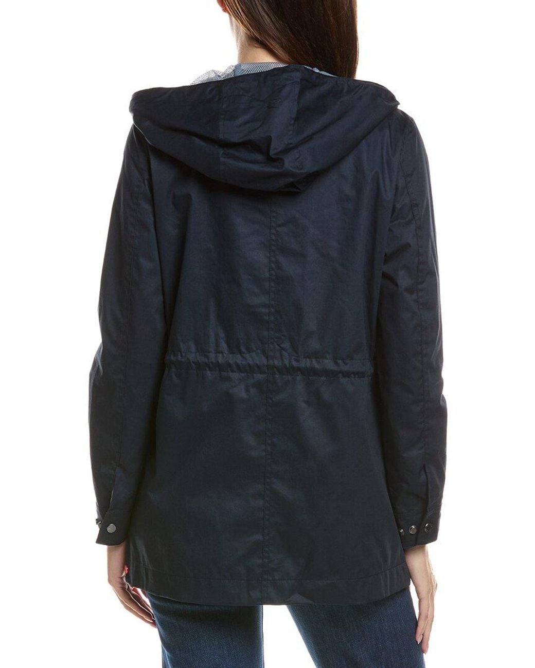 Hunter Blue Adela Waterproof Classic Rain Jacket