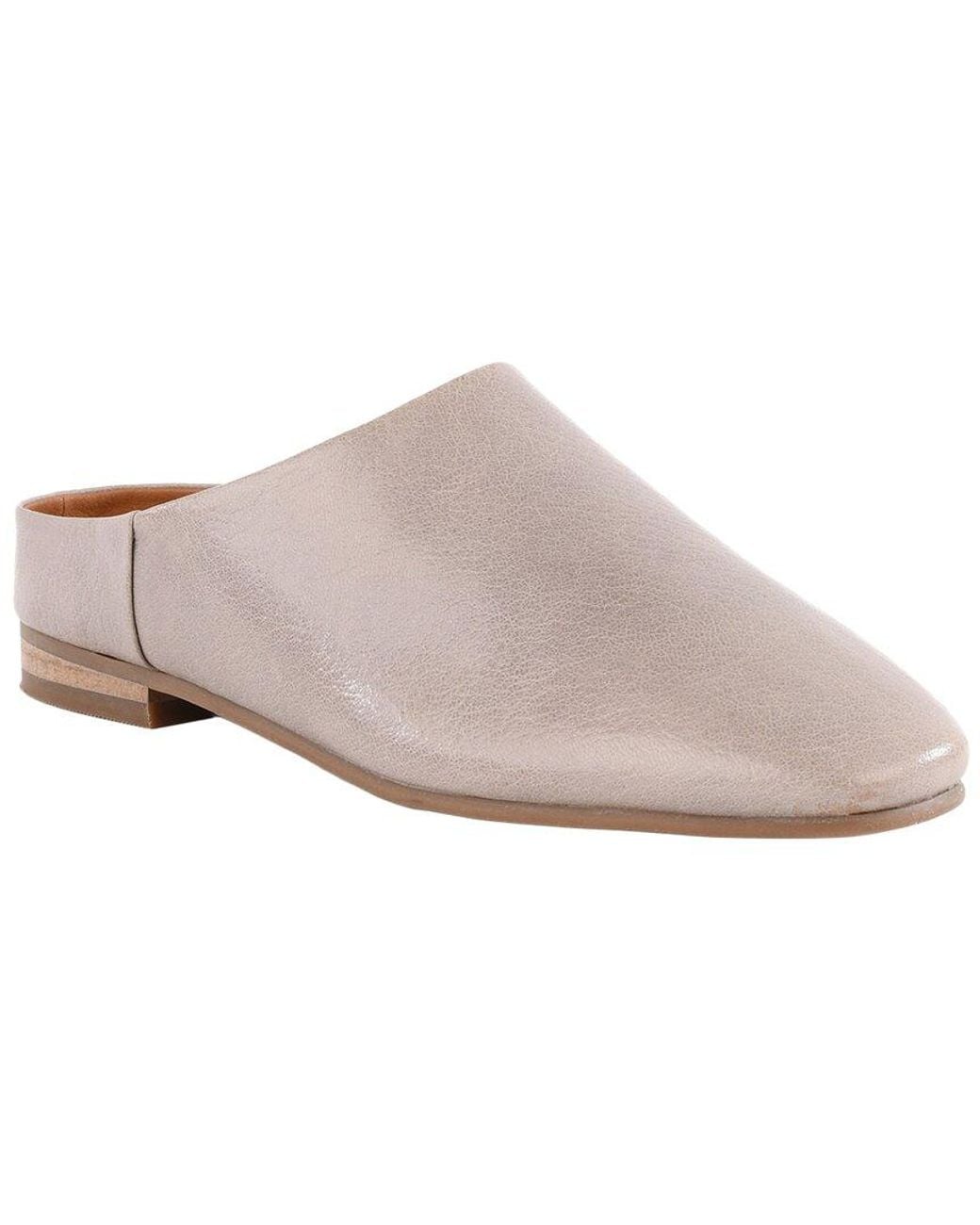 Seychelles White Napa Valley Leather Mule