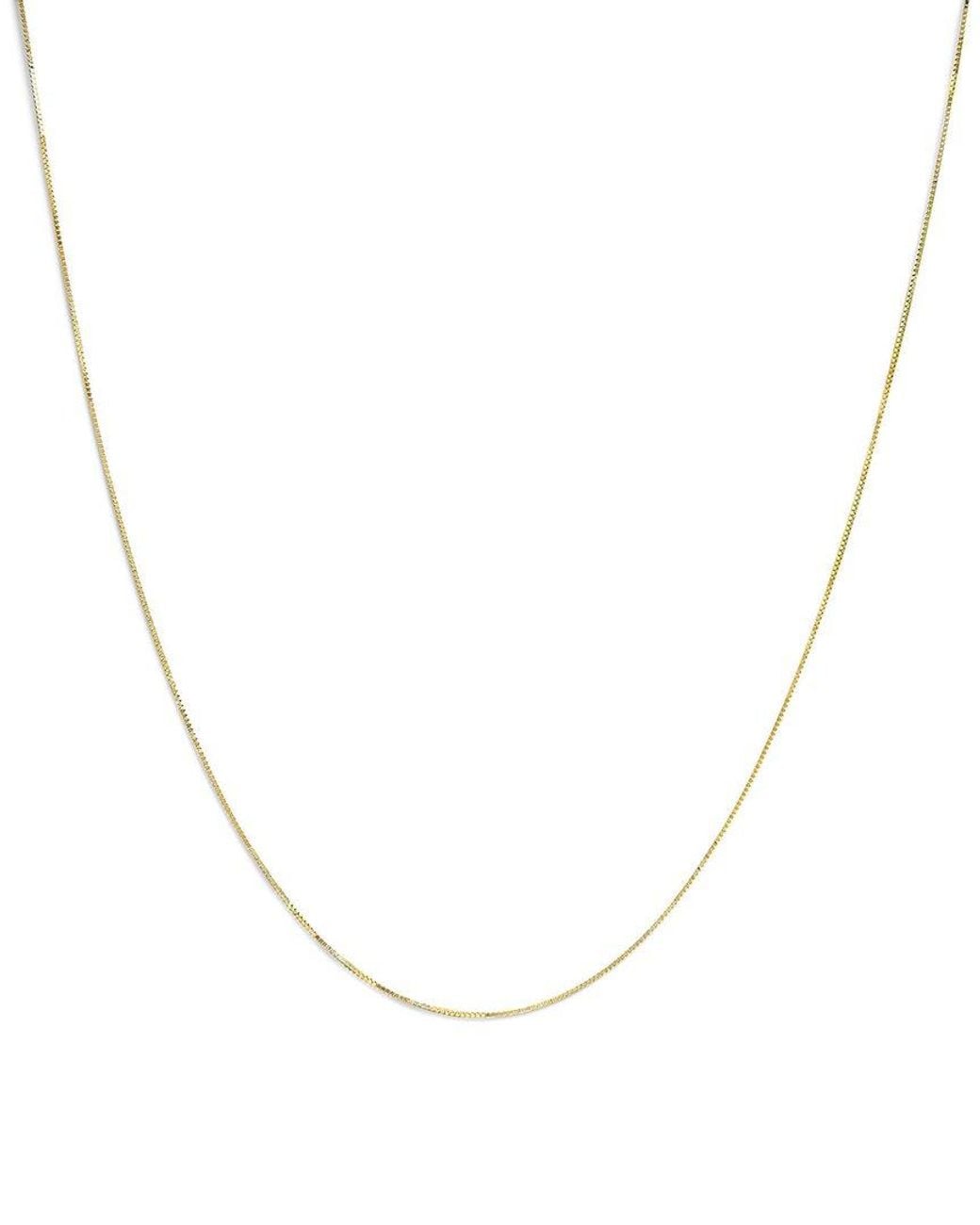 Haus of Brilliance Metallic 14K Chain Necklace for men