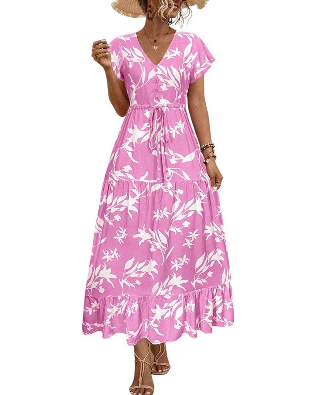 DELI S Pink Deli.S Maxi Dress