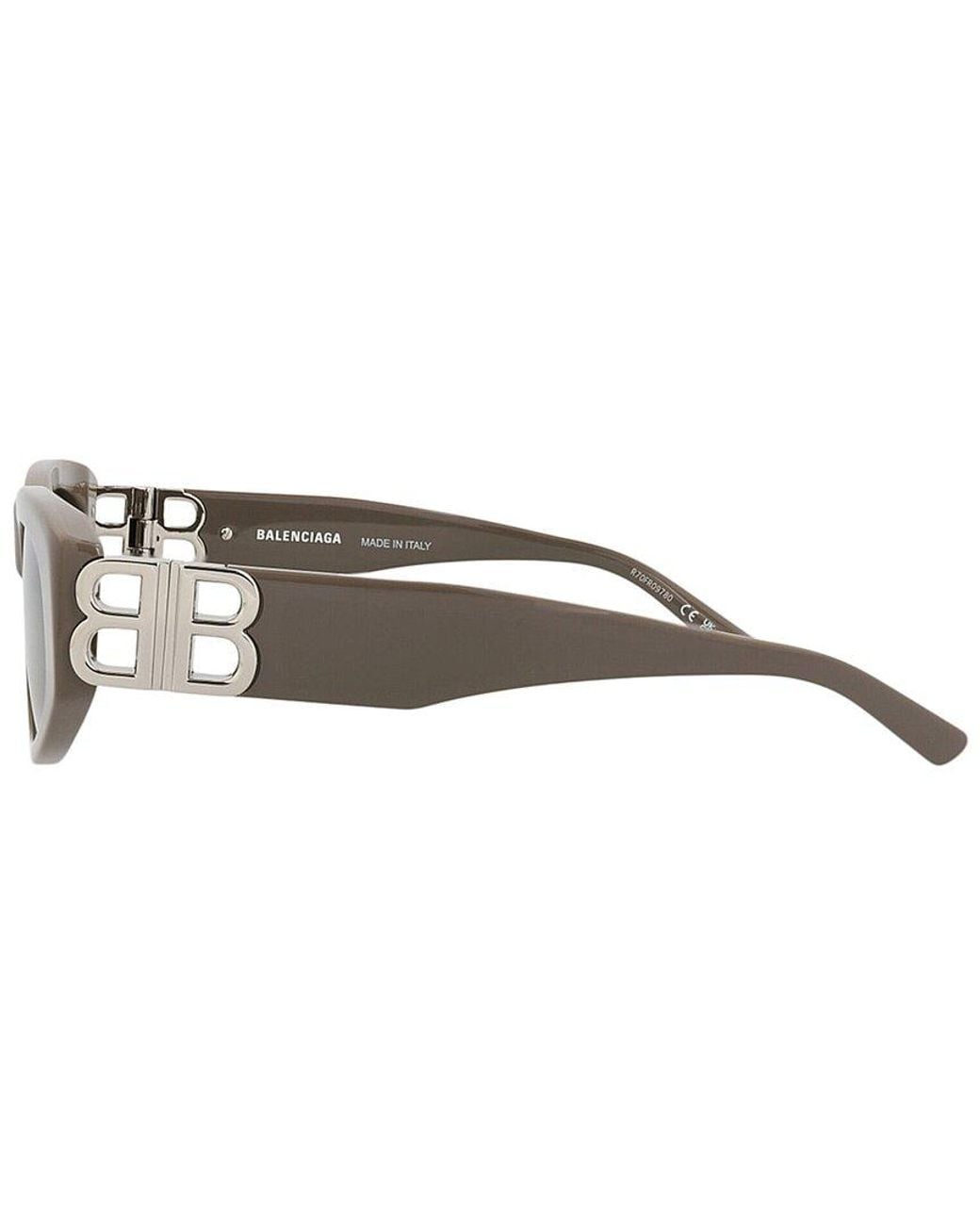 Balenciaga Brown Bb0095S 53Mm Sunglasses