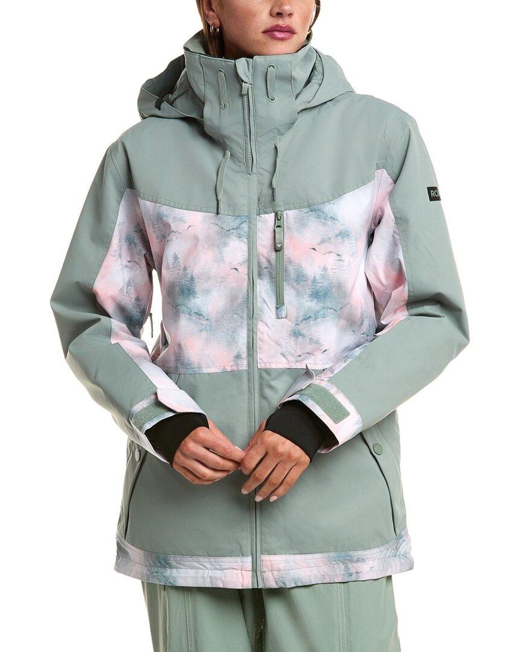 Roxy Gray Presence Parka Jacket