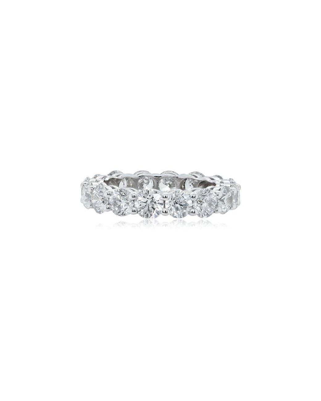 Diana M White Fine Jewelry 18K.61 Ct. Tw. Diamond Eternity Ring