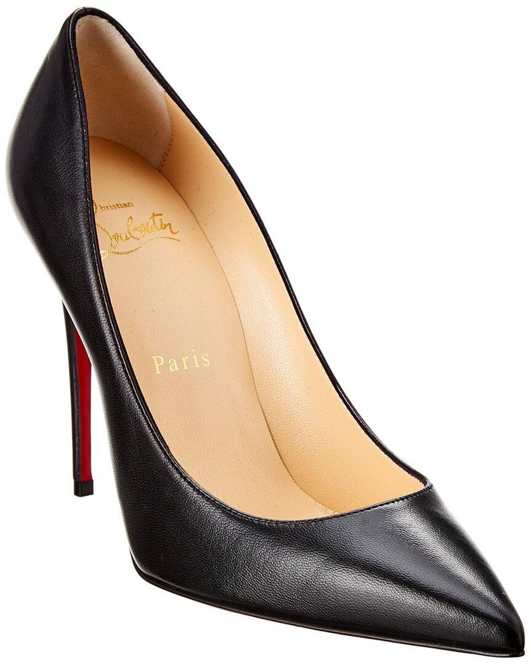 Christian Louboutin So Kate 100 Leather Pump in Black Lyst UK