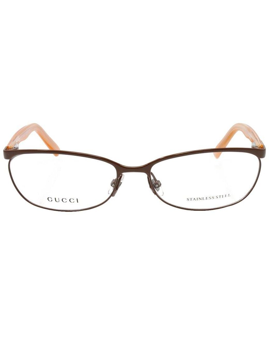 Gucci Metallic Gg2884 55Mm Optical Frames
