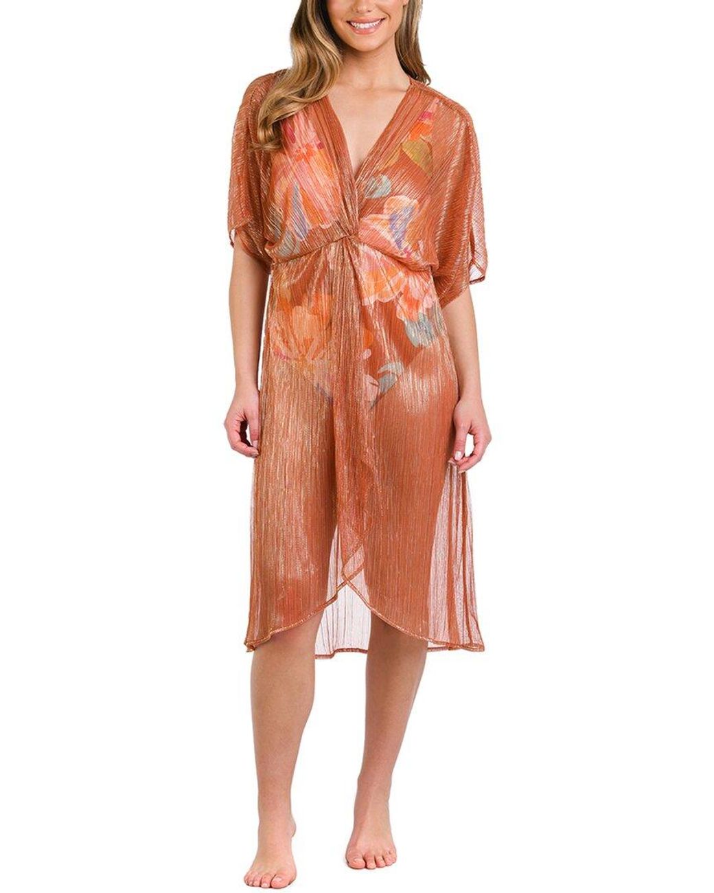 La Blanca Orange Twist Coverup