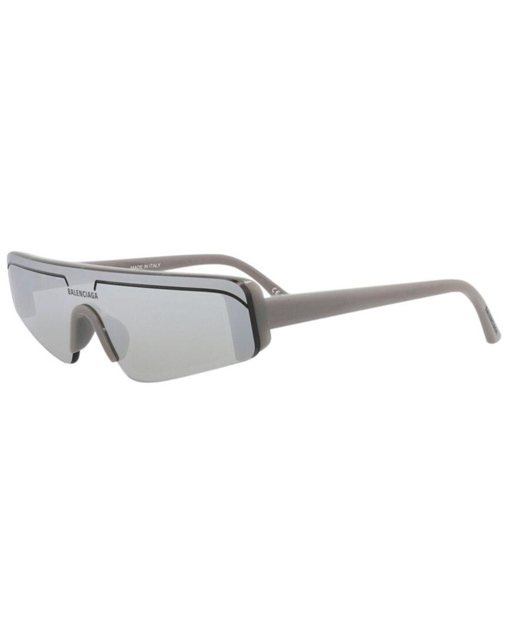 Balenciaga White Bb0003S 99Mm Sunglasses