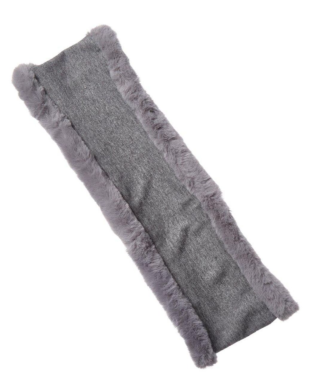 La Fiorentina Gray Infinity Scarf