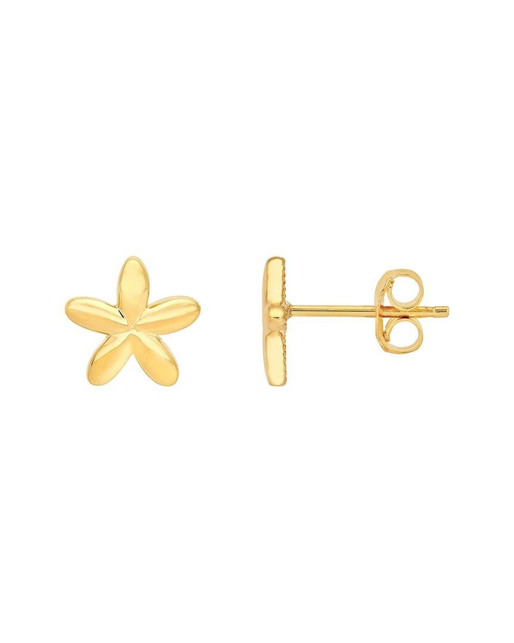 HAWLEY ST Metallic 14K Nature Earrings