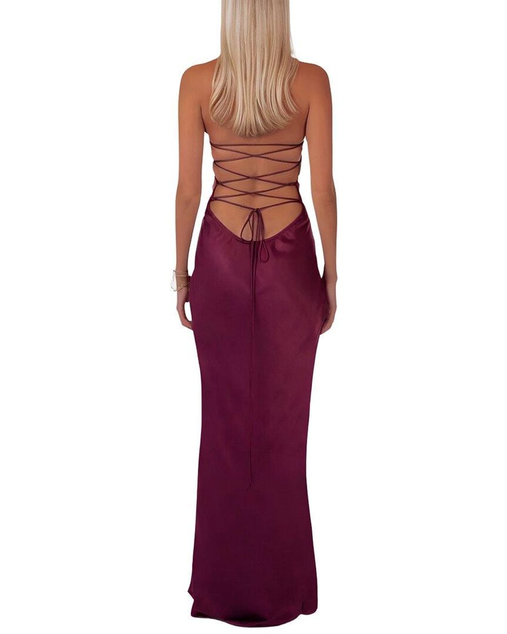LOEY Purple Maxi Dress