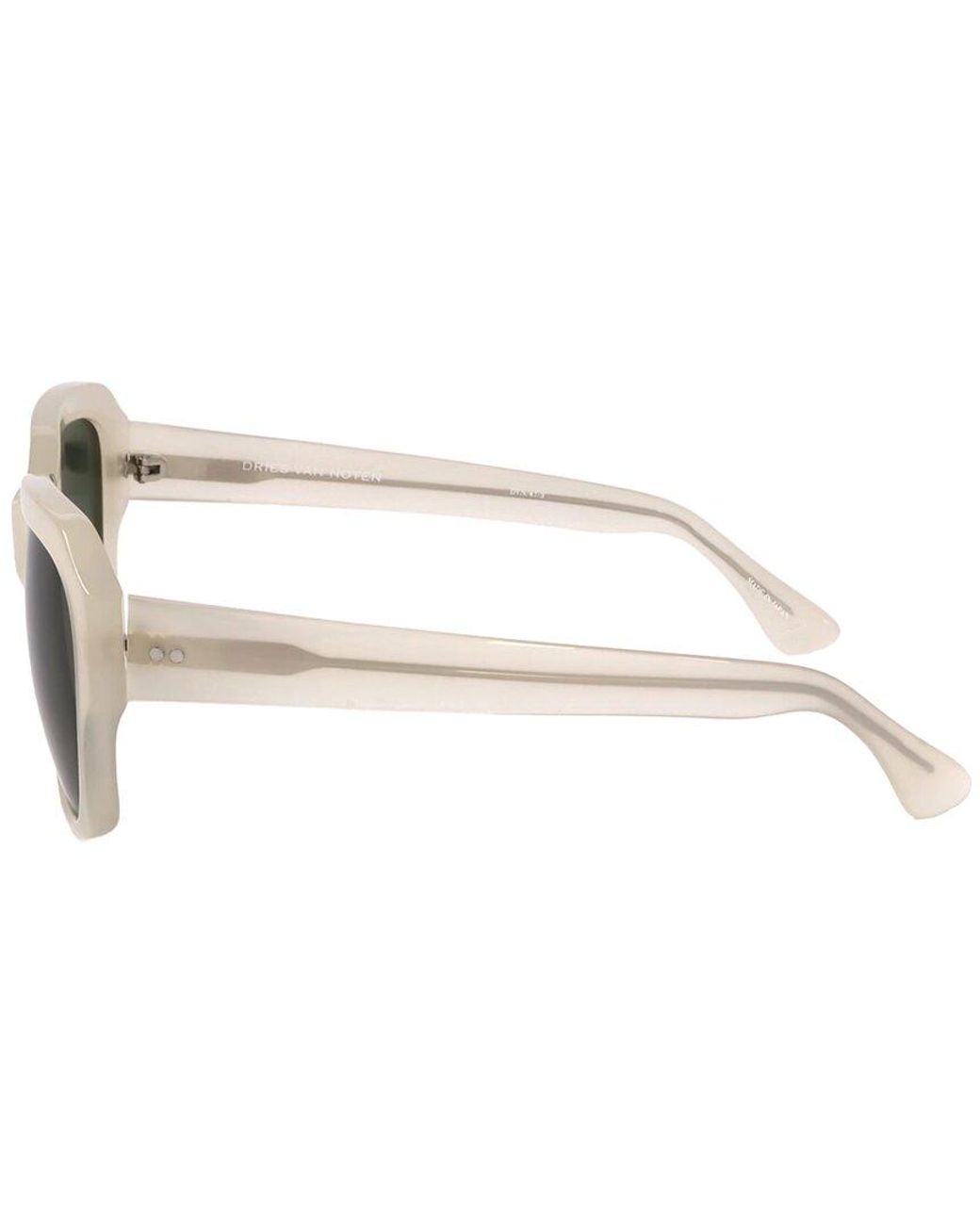 Linda Farrow White Dvn47l 54mm Sunglasses
