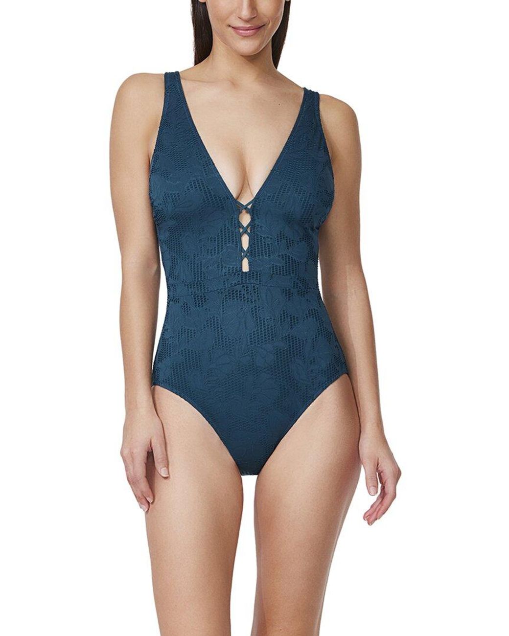 Gottex Blue Jolene One-Piece