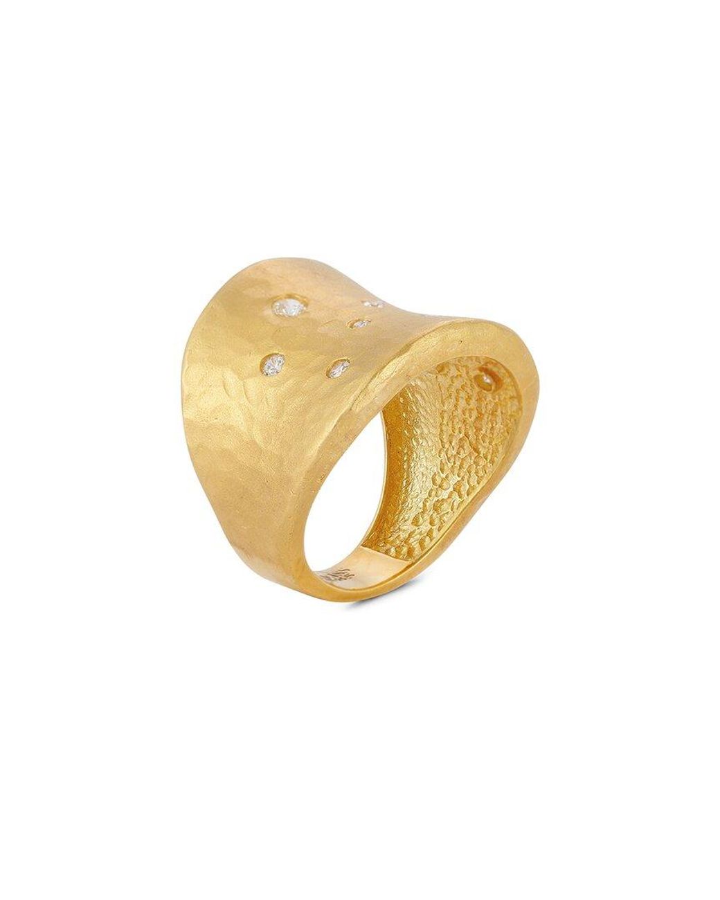 Reiss White 14K 0.27 Ct. Tw. Diamond Cuff Ring