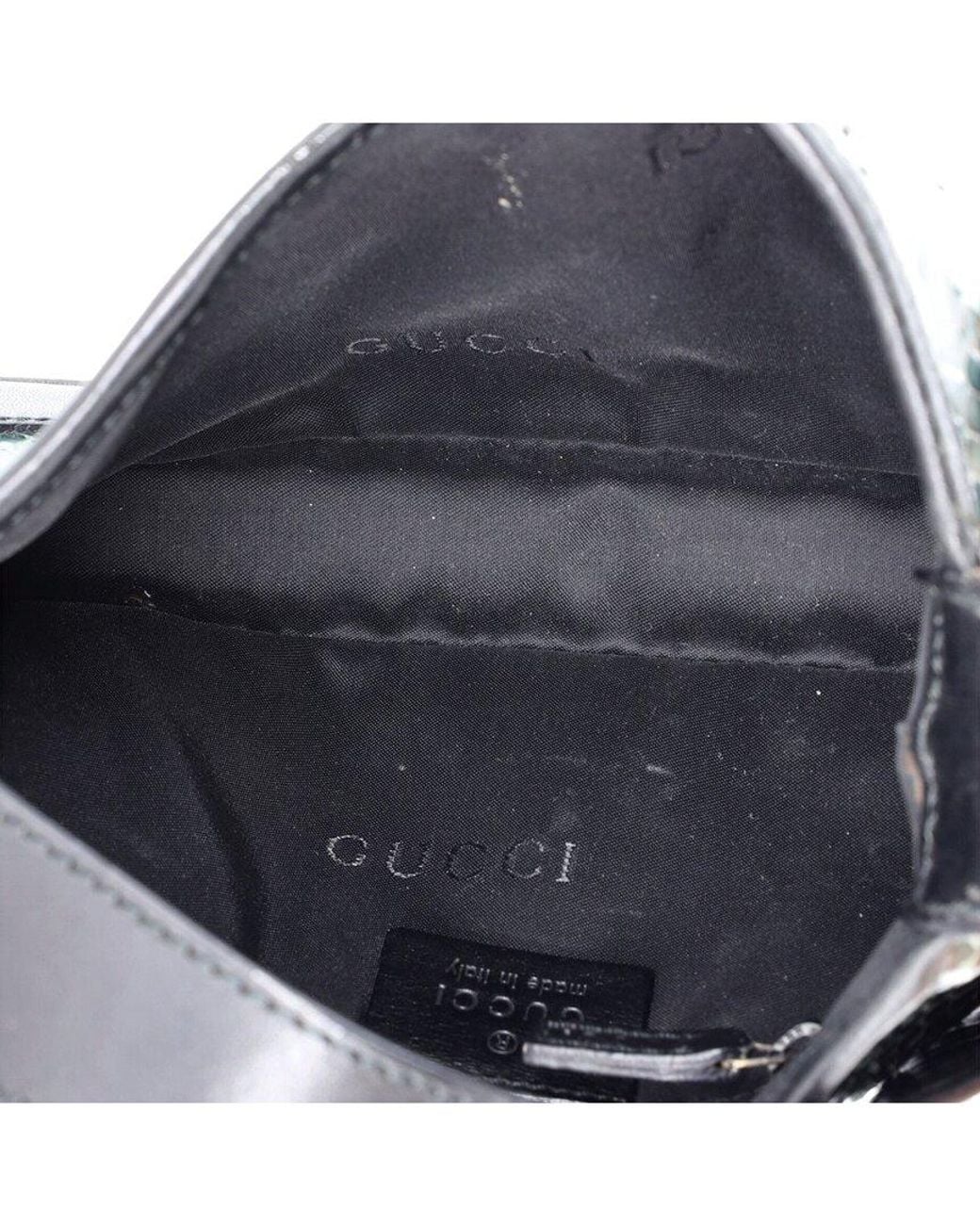 Gucci Black Python Jackie O Hobo Mini (Authentic Pre-Loved)