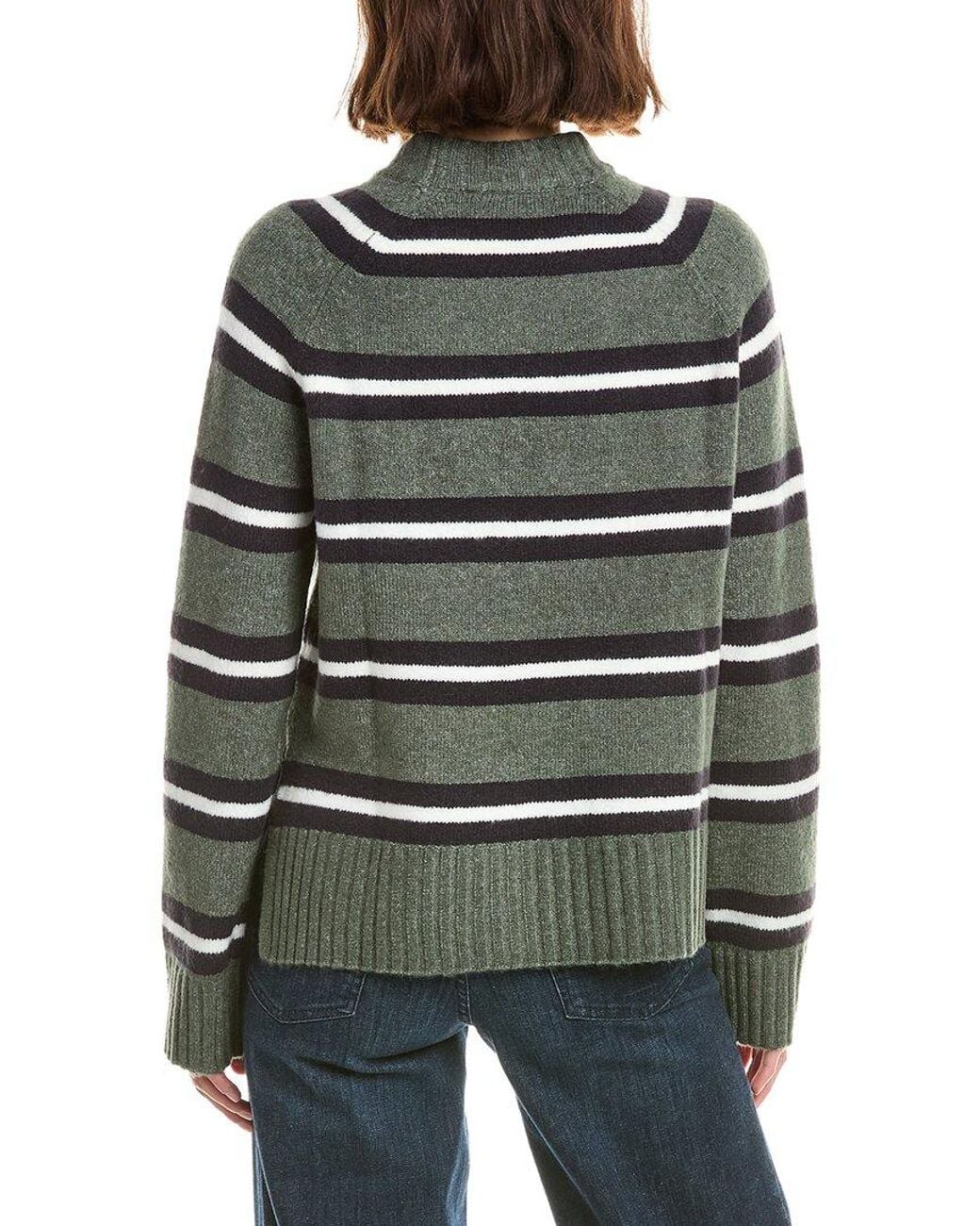 French Connection Gray Suzie Pullover With Side Slit