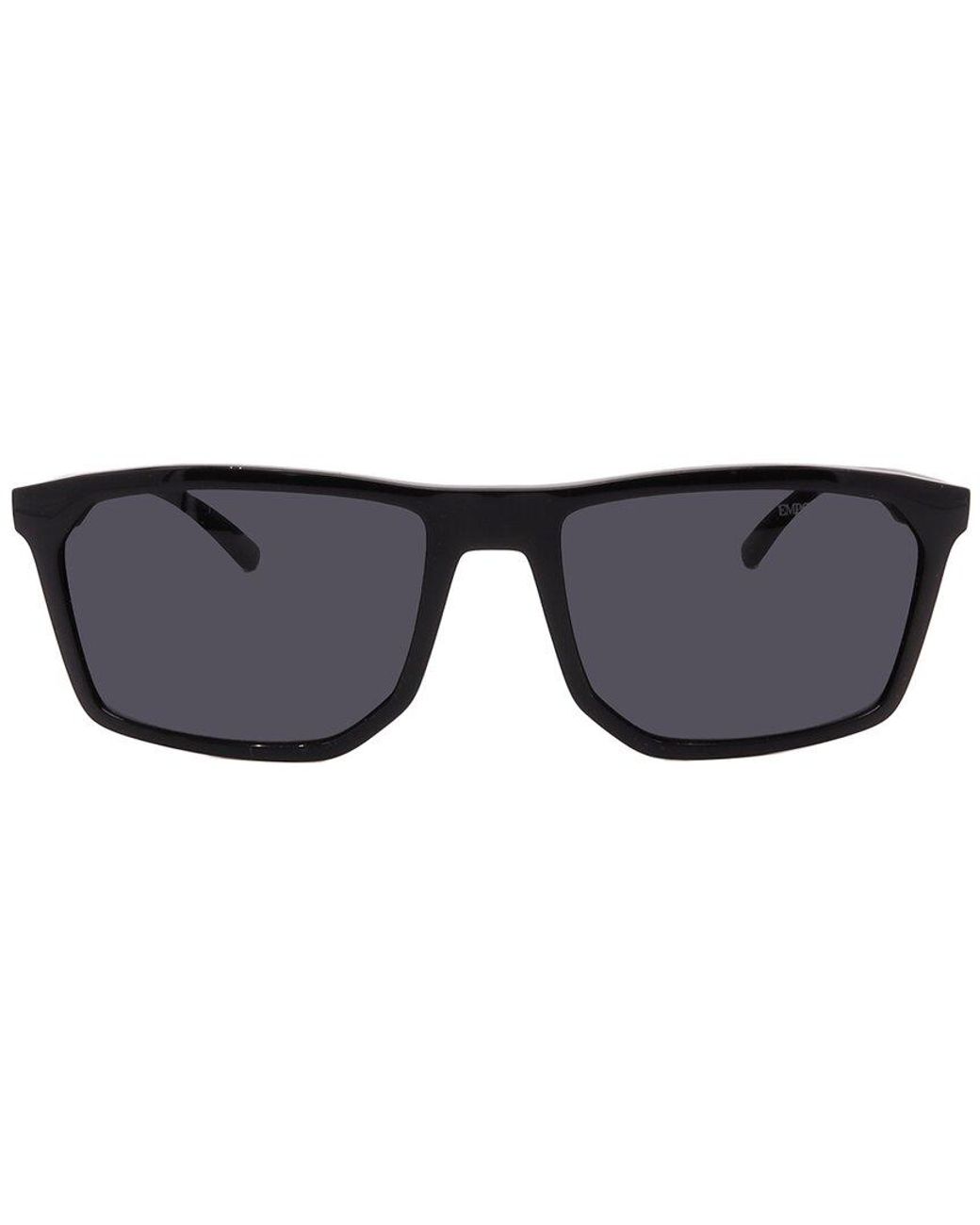 Armani Black Ea4164 57Mm Sunglasses