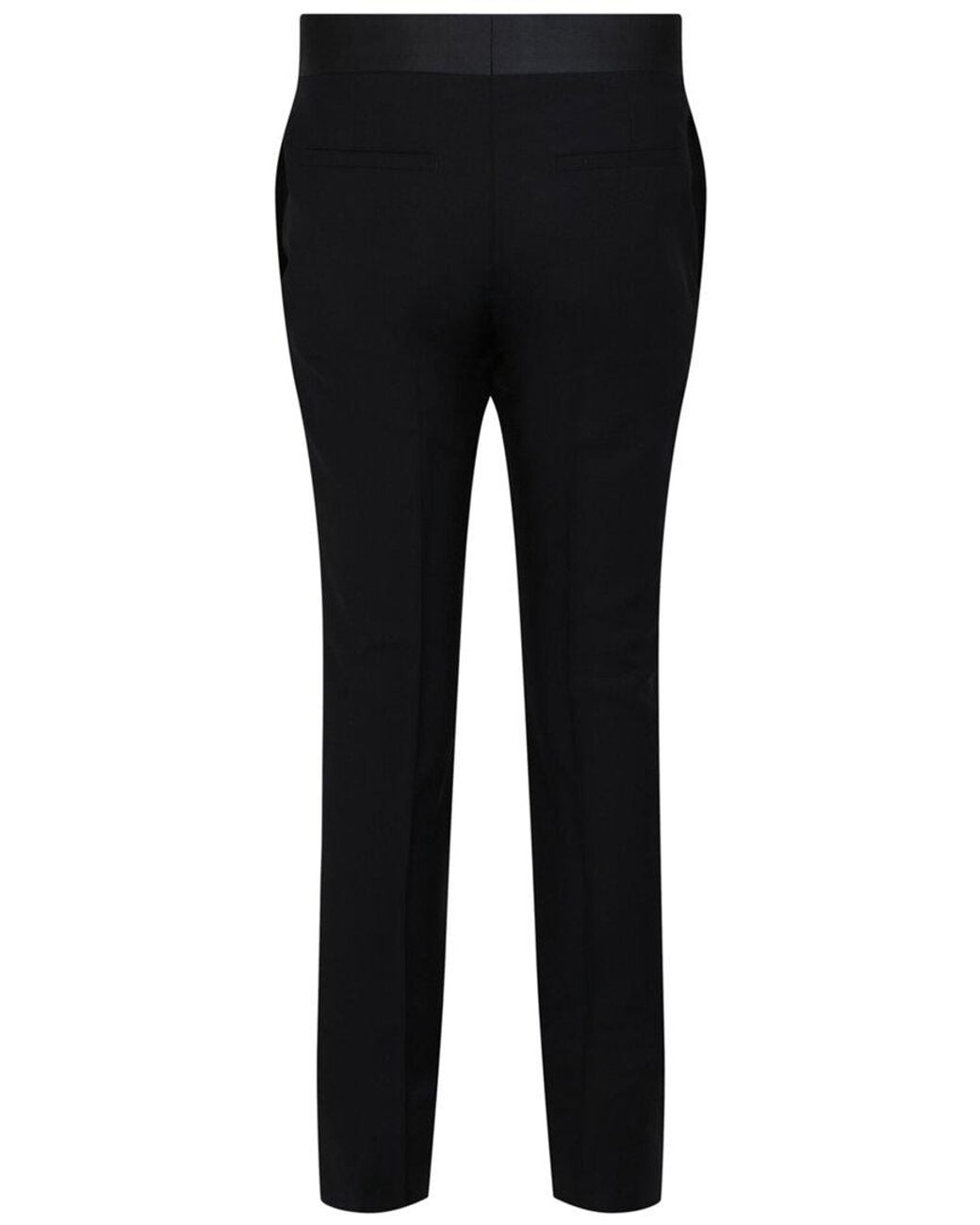 Givenchy Black Slim-Fit Tailored Wool & Mohair-Blend Pant for men