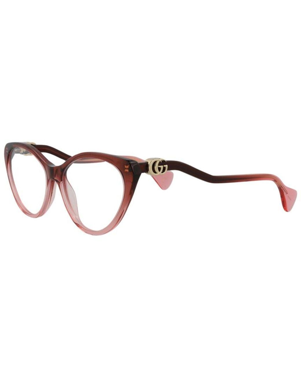 Gucci Brown 55Mm Optical Frames