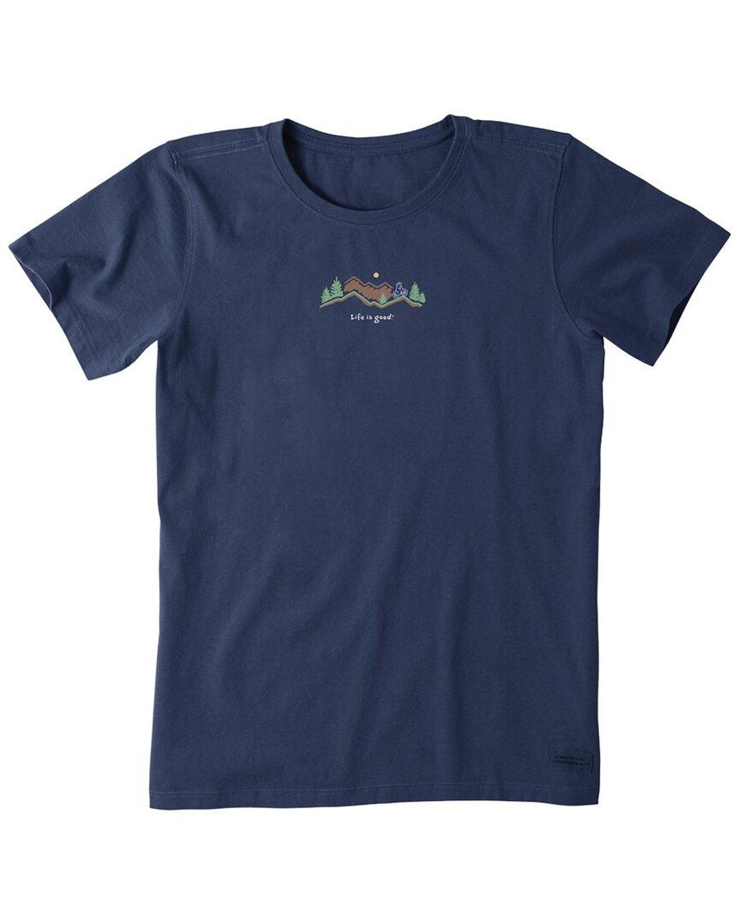 Life Is Good. Blue Crusher T-Shirt