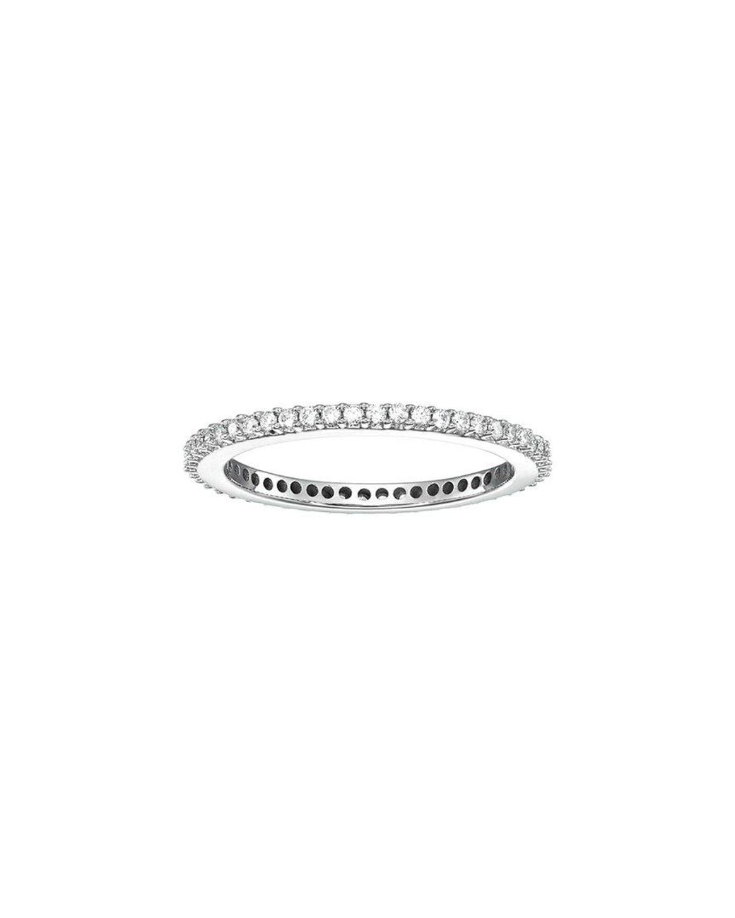 Amairah White 14K 0.50 Ct. Tw. Lab-Grown Diamond Eternity Ring