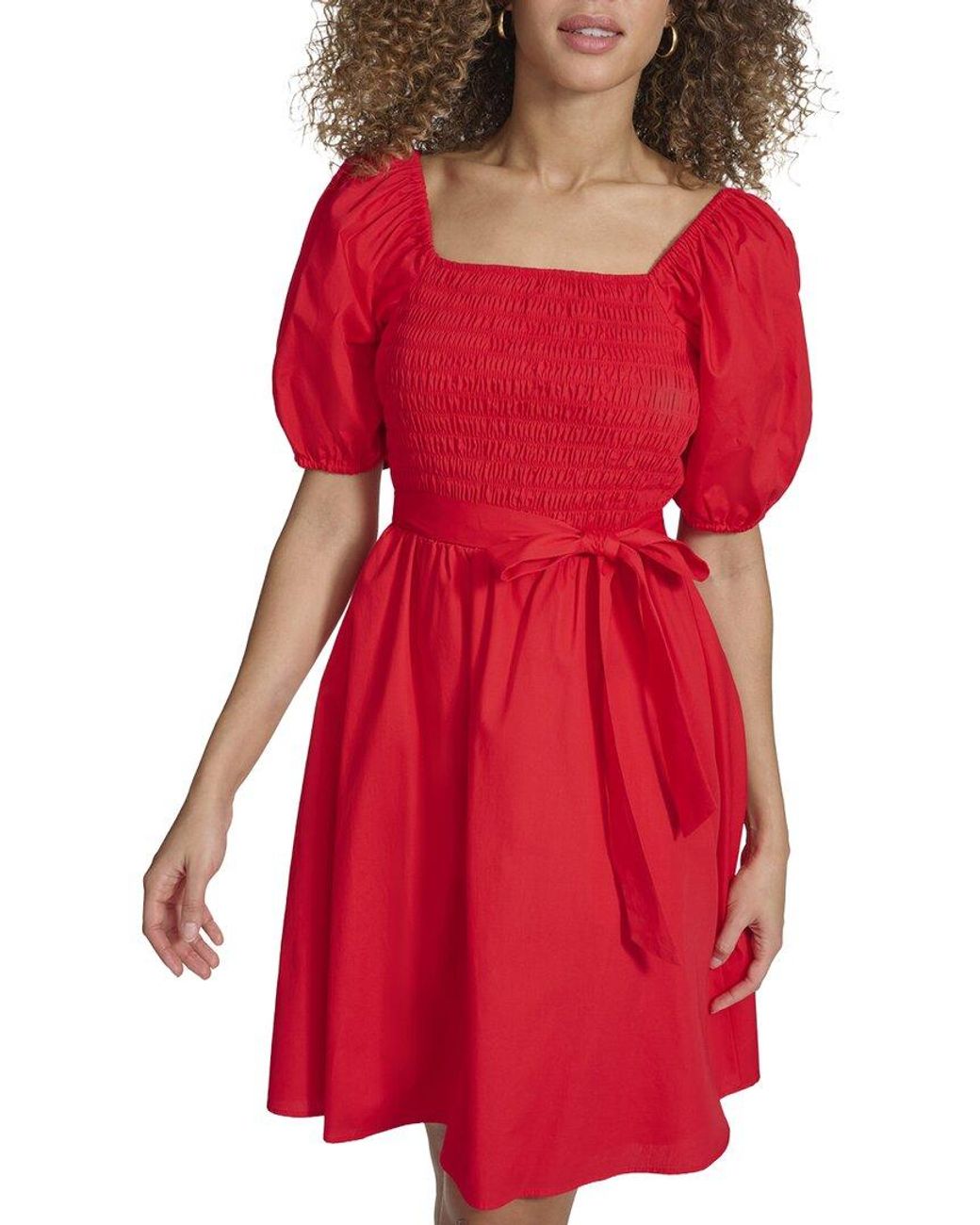 Kensie Red Blend Mini Dress