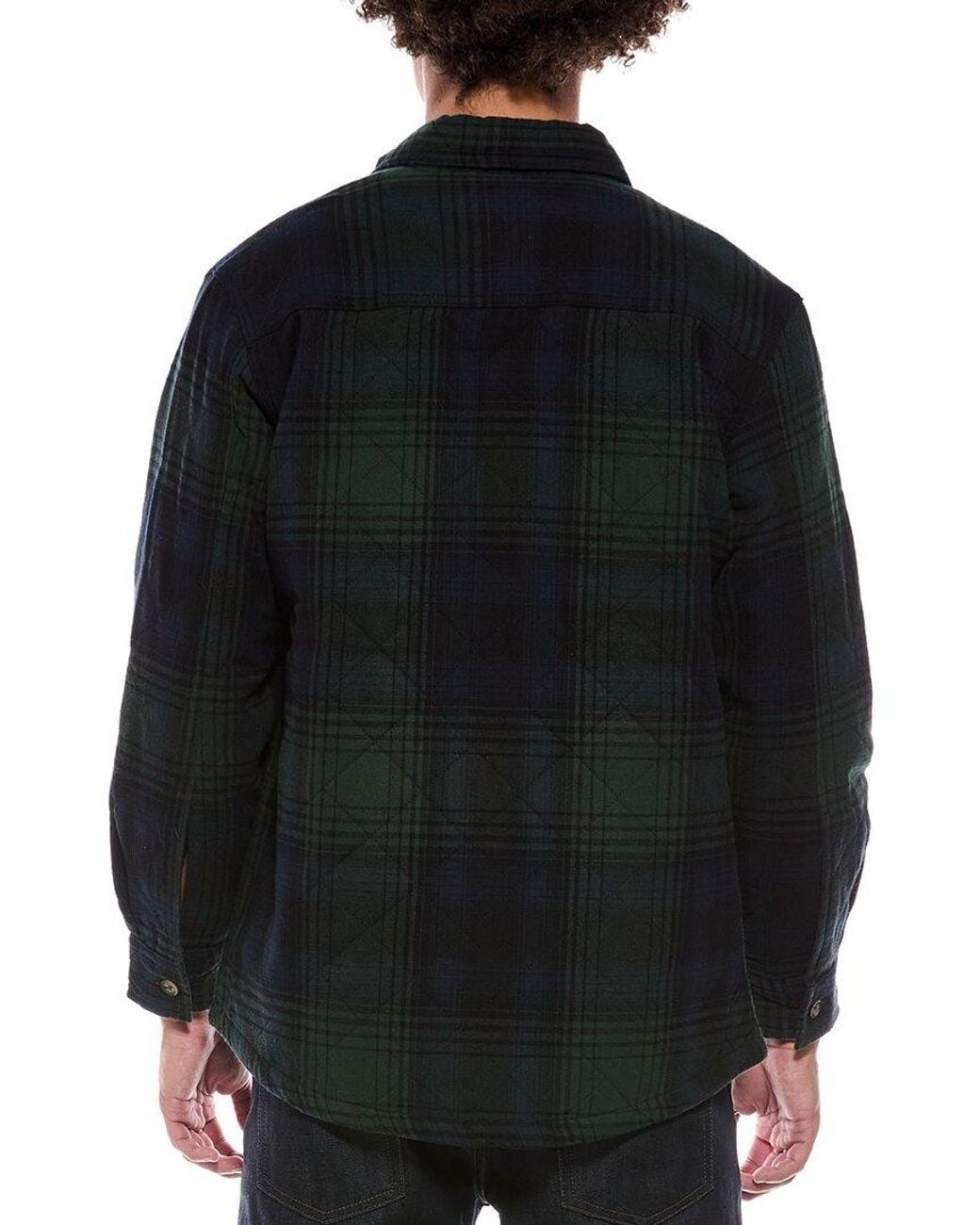 Vintage 1946 Quilted Blackwatch Herringbone Jacket for men