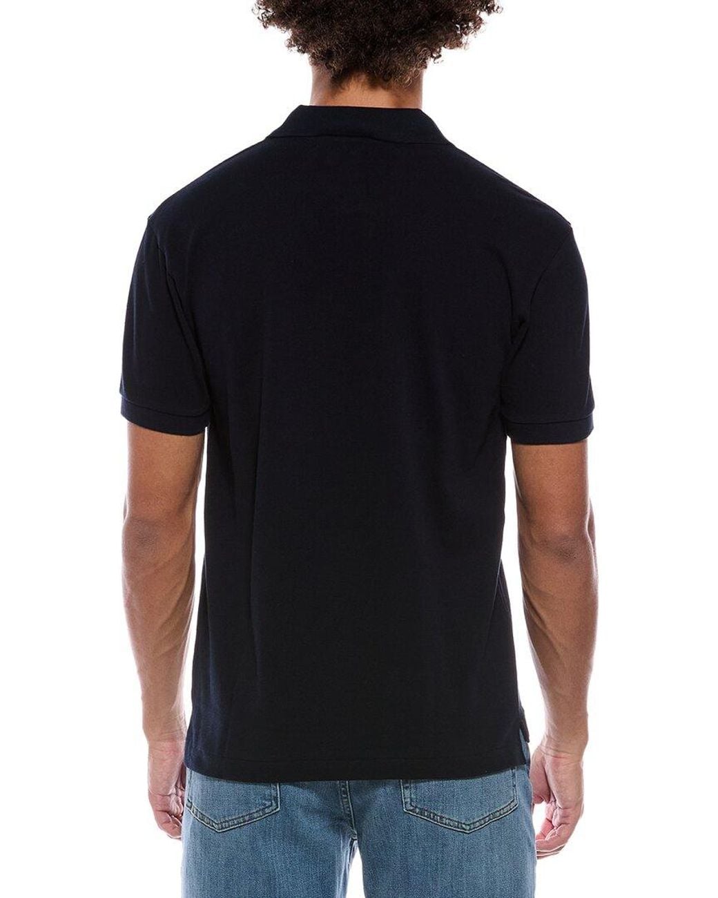 COMME DES GARÇONS PLAY Black Tiny Heart Polo Shirt for men