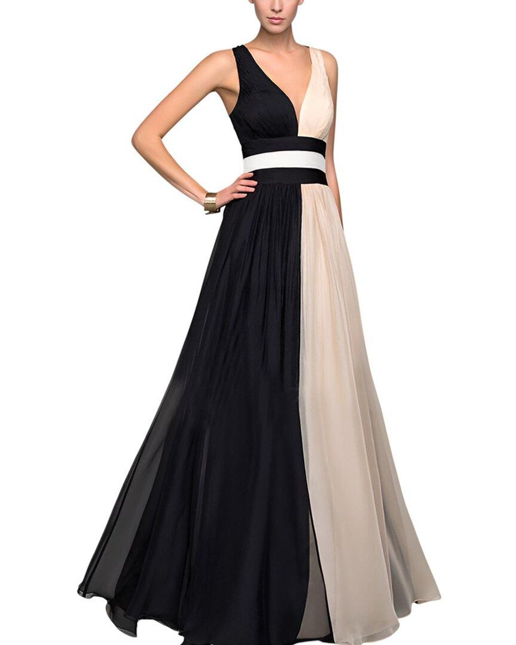 Vincent Black Maxi Dress