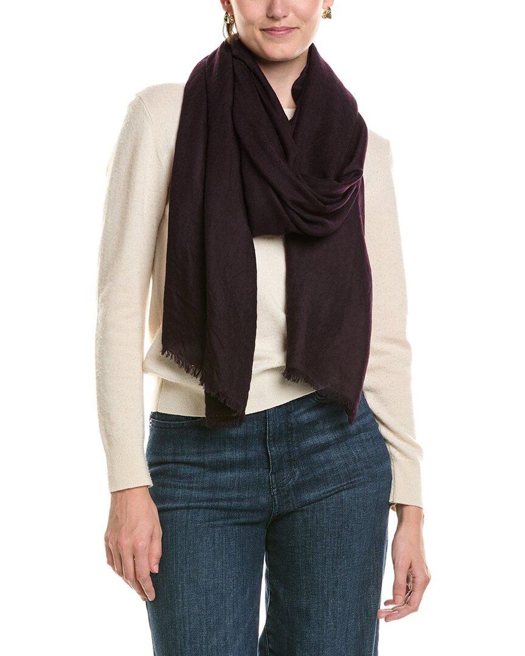 Sofiacashmere Black Sofiacashmere Lightweight Cashmere Wrap