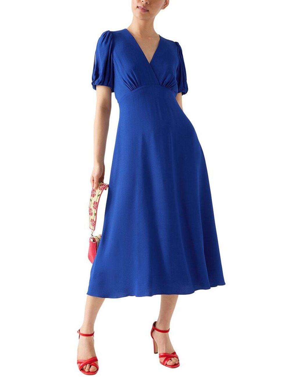 L.K.Bennett Blue Hermia Dress