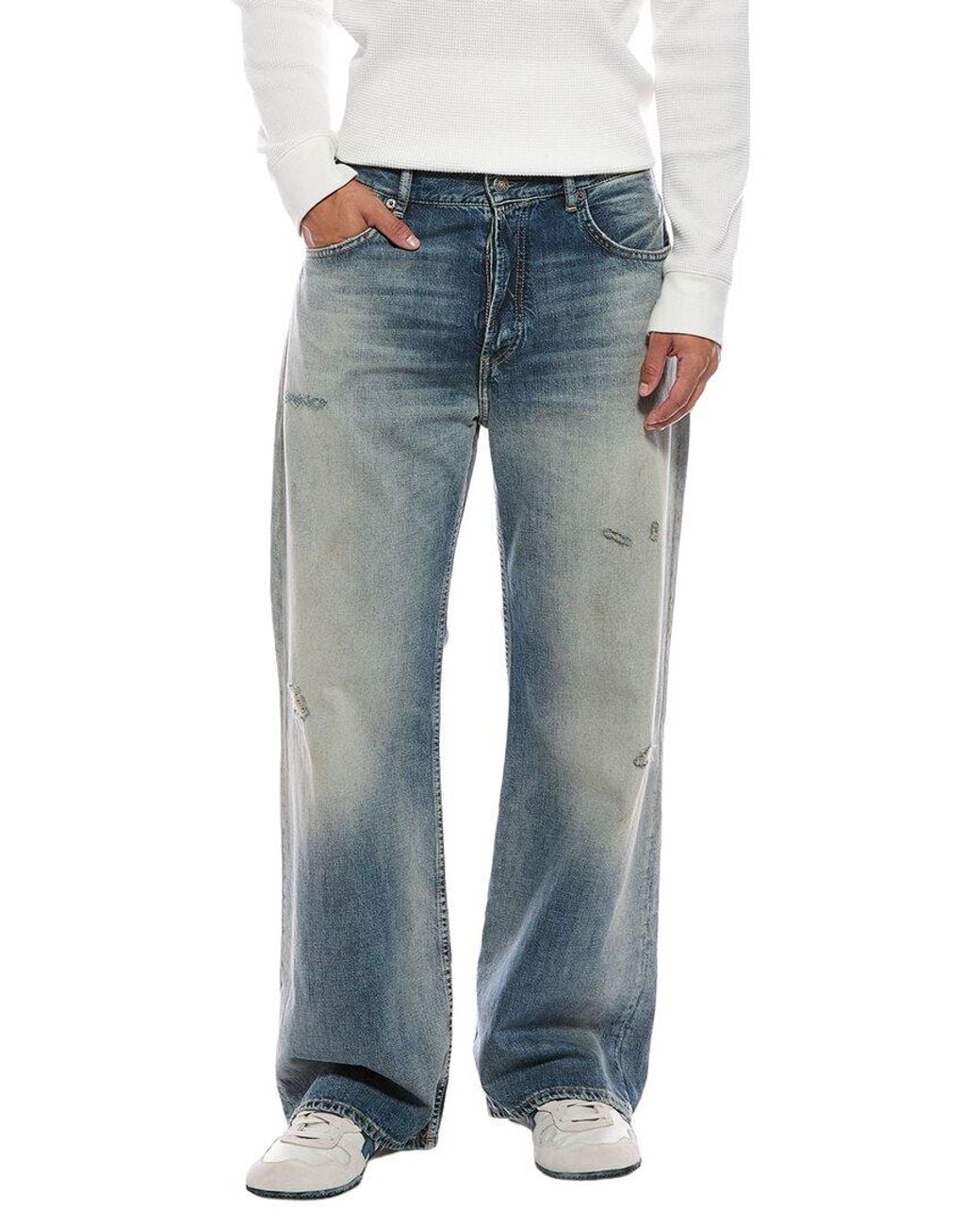 Acne Blue Wide Leg Jean for men