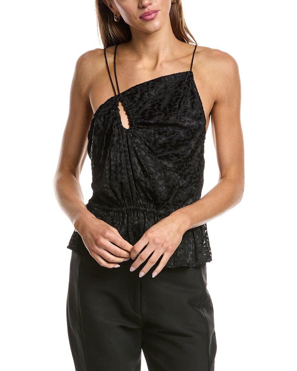 IRO Black Lerwy Top