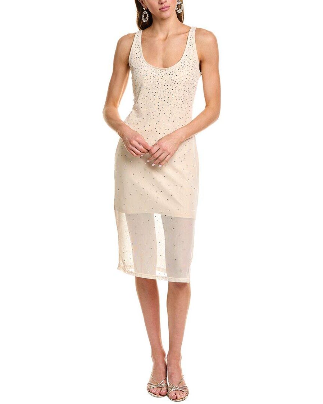 Generation Love White Peri Midi Dress