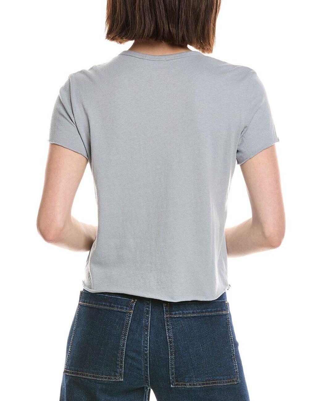 James Perse Blue Crewneck T-Shirt