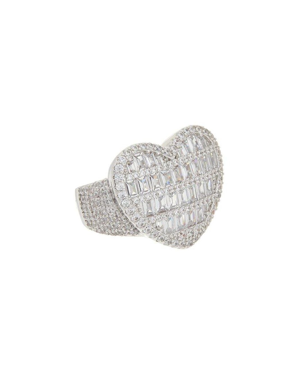 Juvell White 18K Plated Cz Ring