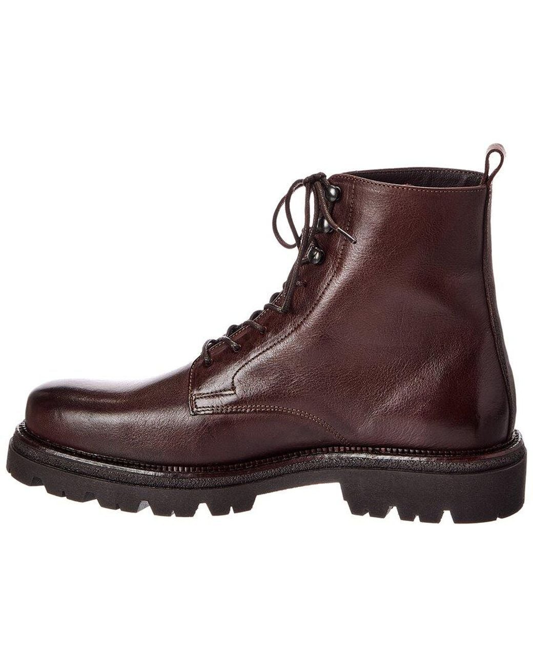 Bruno Magli Brown Malibu Leather Boot for men