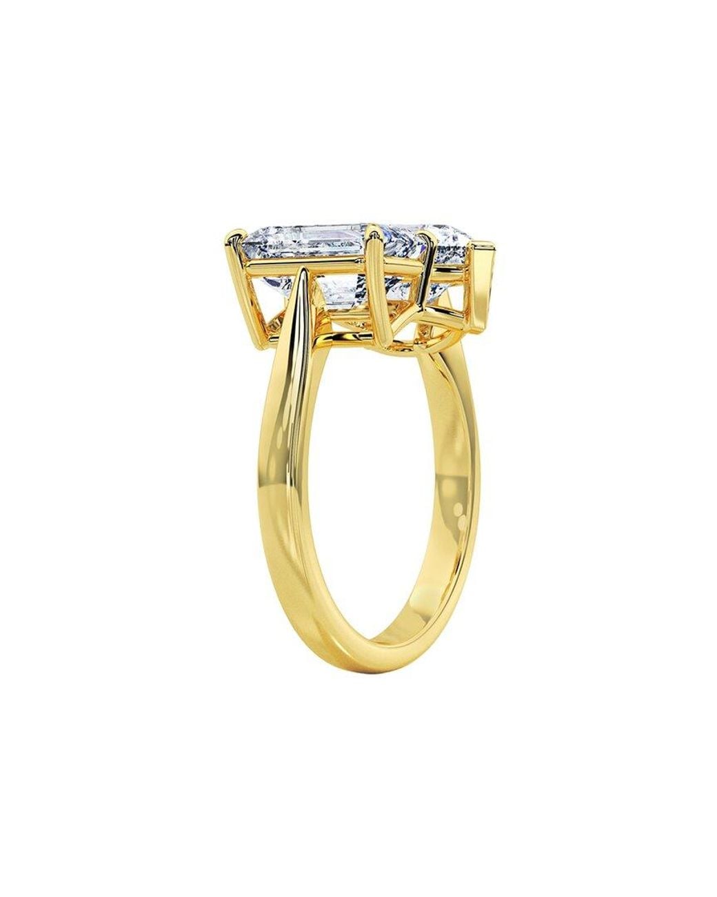 Lab Grown Diamonds White 14K.00 Ct. Tw. Lab-Grown Diamond Ring