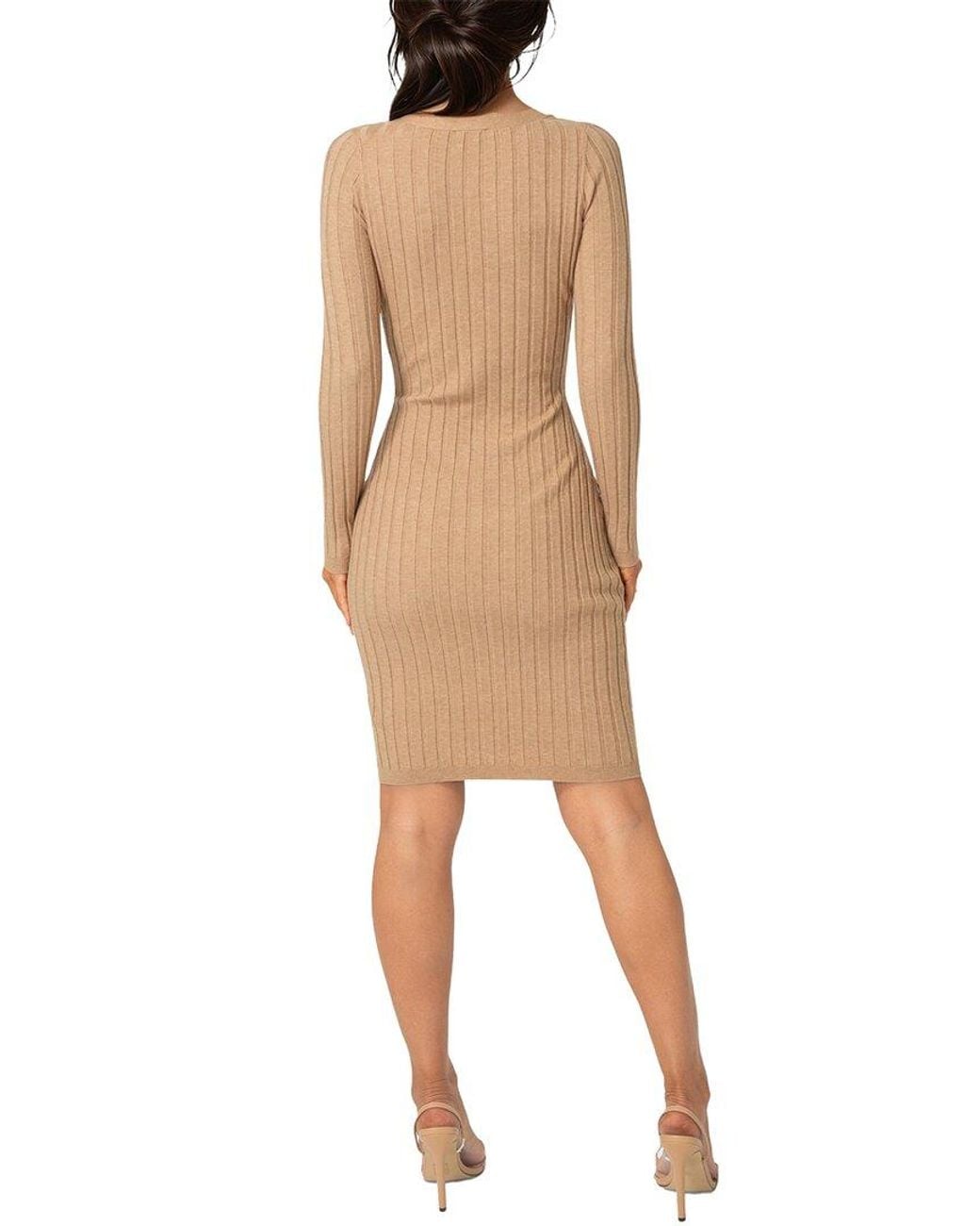Bebe Natural Mini Sweaterdress