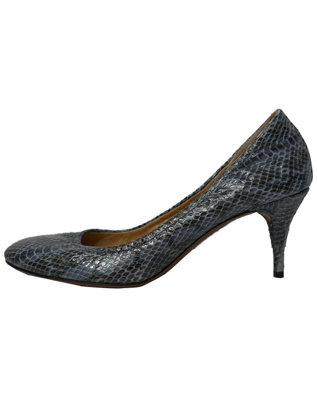 Lanvin Black Leather Pump (Authentic Pre-Loved)