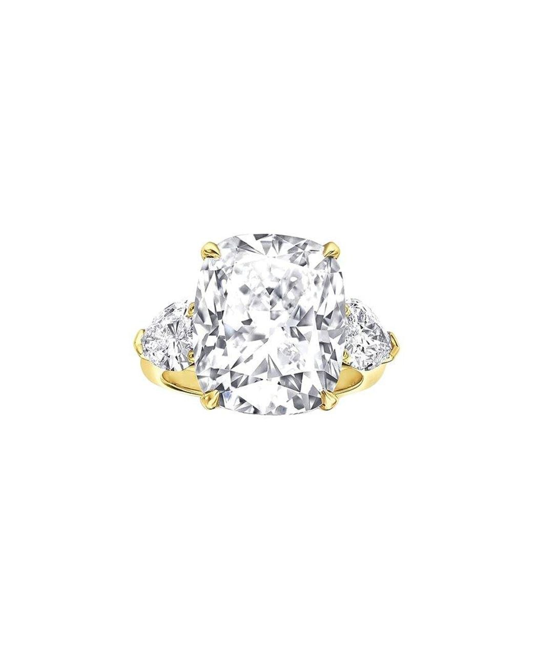 Lab Grown Diamonds White 14K 6.40 Ct. Tw. Lab-Grown Diamond Ring