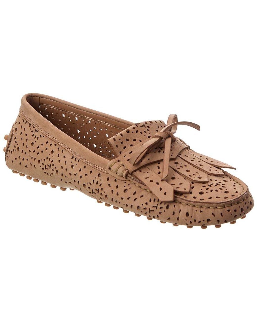 Tod's Brown Leather Loafer