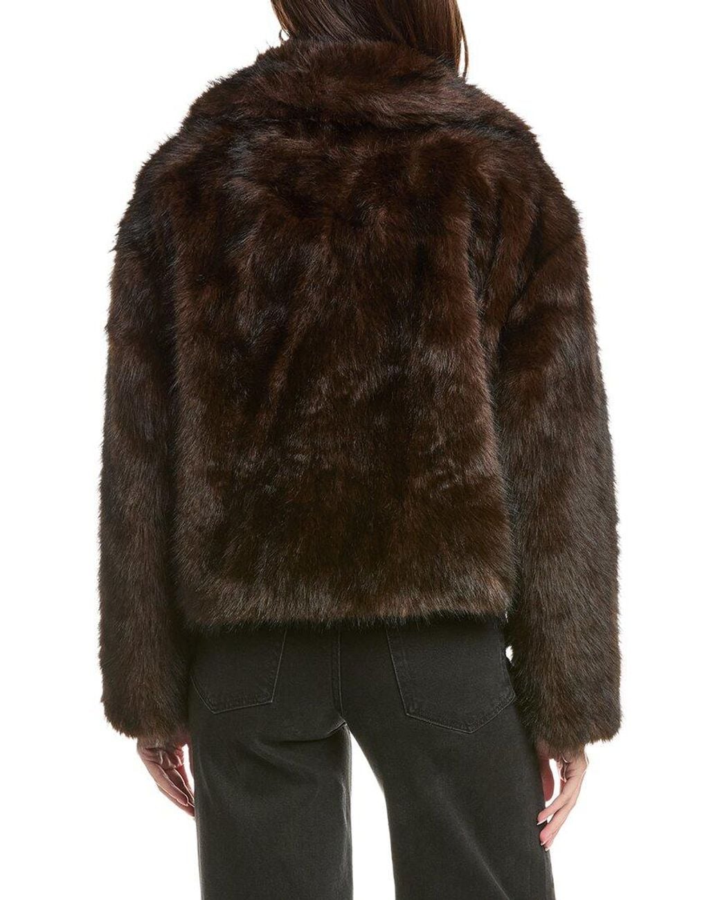 NVLT Brown Cropped Coat