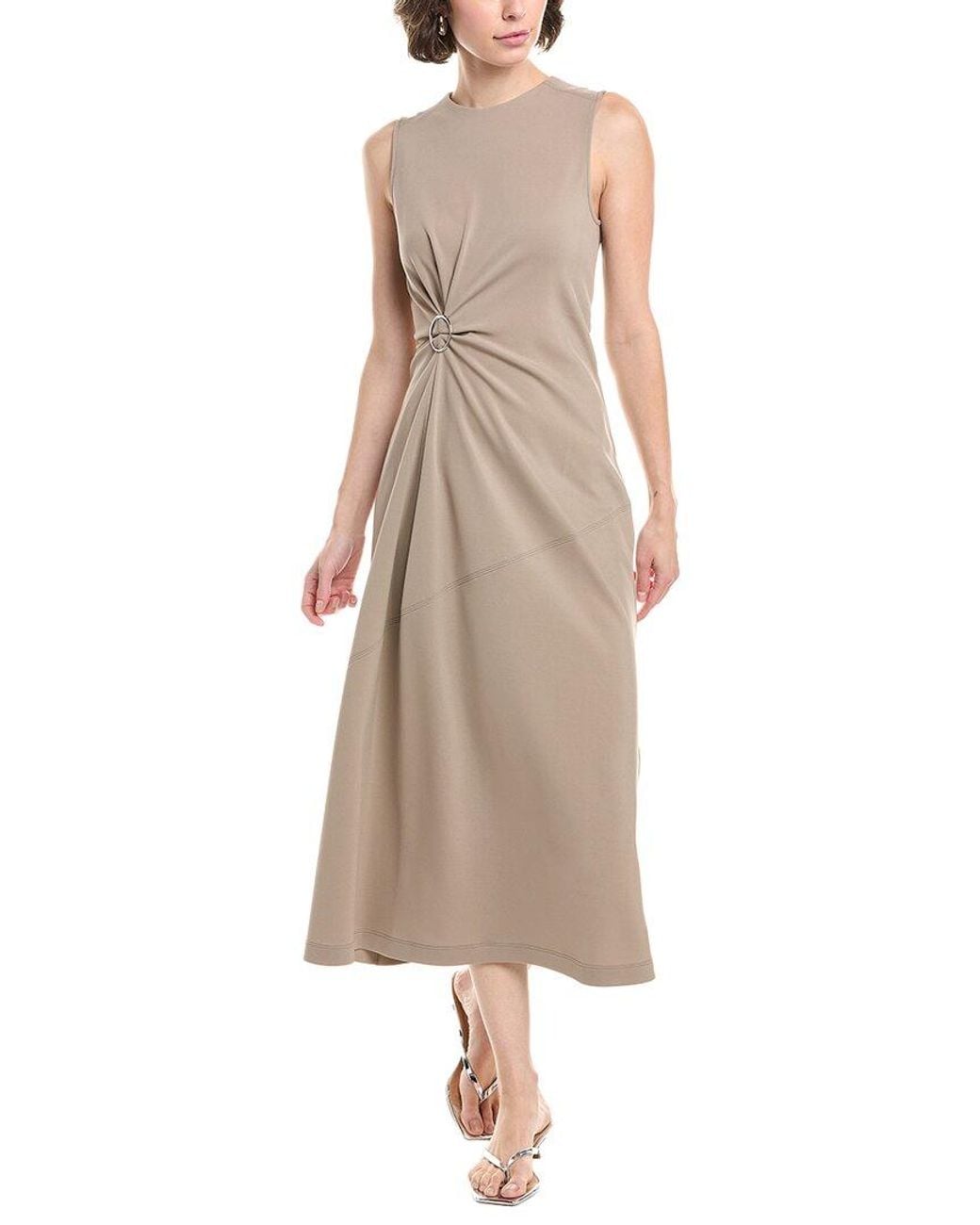 Max Mara Natural Losanna Midi Dress
